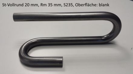Rohrbiegerei CNC-Dornbiegen 20 mm blanker Rundstahl